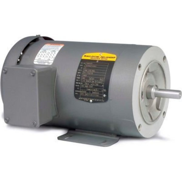 Baldor-Reliance Baldor-Reliance Motor CM3538, .5HP, 1725RPM, 3PH, 60HZ, 56C, 3416M, TEFC, F1 CM3538